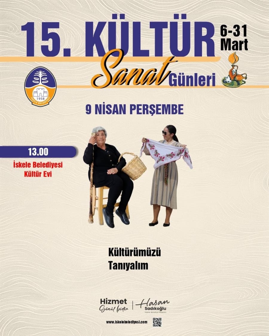 Bugün yapılması planlanan Kültürümüzü Tanıyalım etkinliği, hava şartlarından ötürü 9 Nisan Perşembe gününe ertelenmiştir