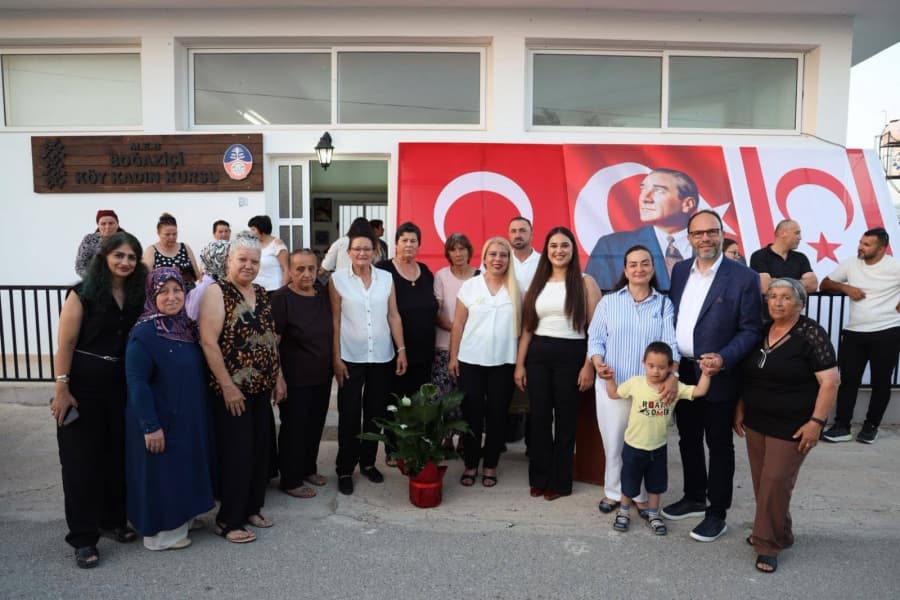 BOĞAZİÇİ KÖY KADIN KURSU'NDA SERGİ HEYECANI YAŞANDI