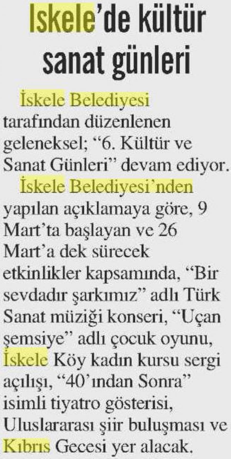 Diyalog Gazetesi- 13 Mart 2015