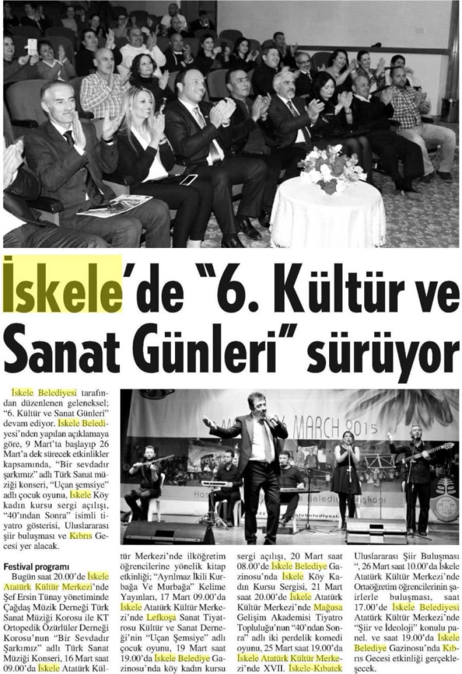 Havadis Gazetesi- 13 Mart 2015