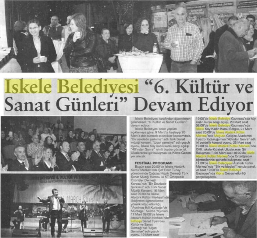 Vatan Gazetesi- 13 Mart 2015