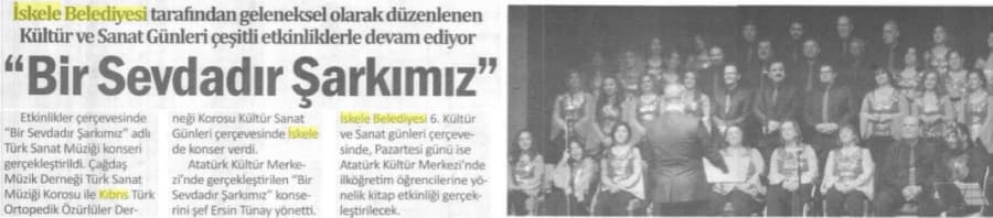 Yeni Bakış Gazetesi-15 Mart 2015