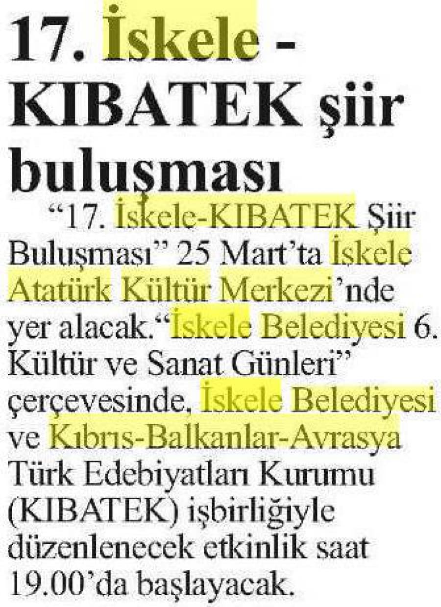 Güneş Gazetesi-21 Mart 2015