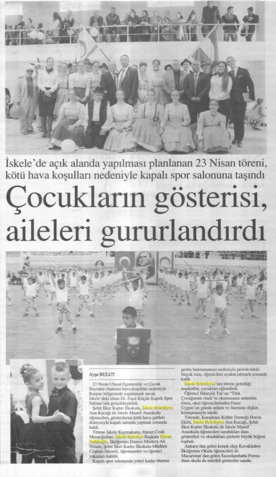 Kıbrıs Gazetesi -24 Nisan 2015