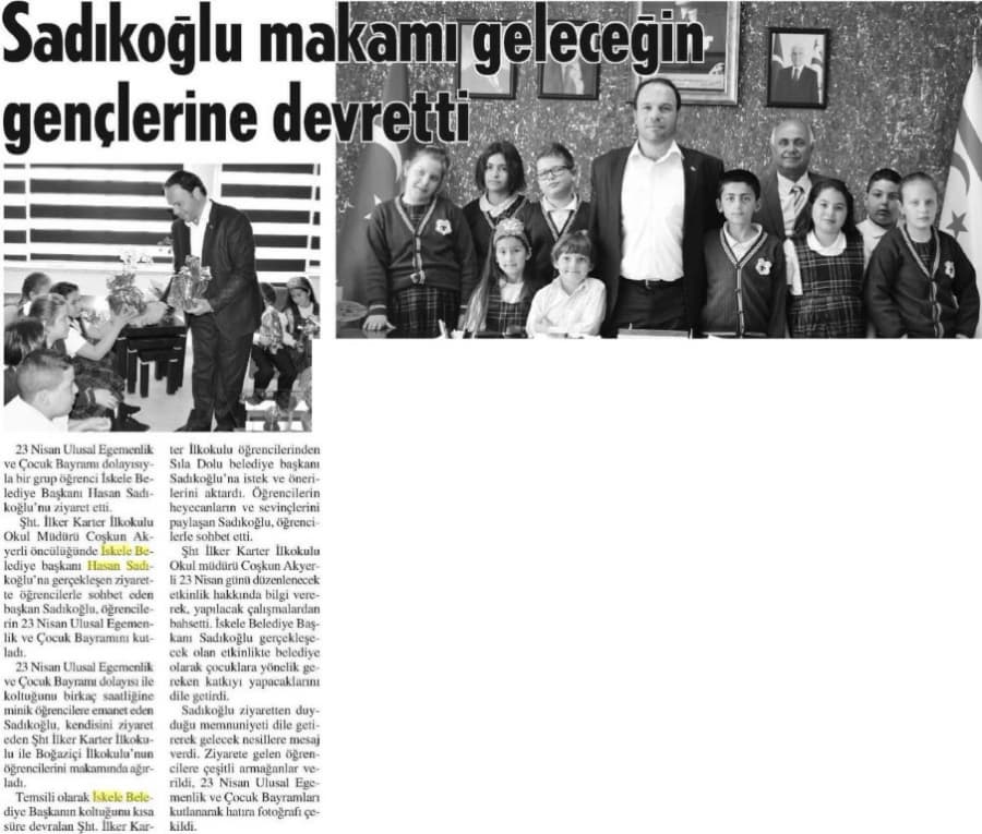 Havadis Gazetesi -24 Nisan 2015
