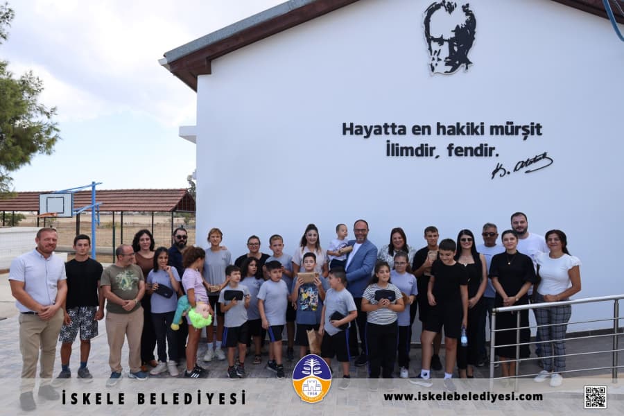 İSKELE BELEDİYESİ’NİN ÖZEL EĞİTİM OKULUNA ÖZEL İLGİSİ VE DESTEĞİ SÜRÜYOR