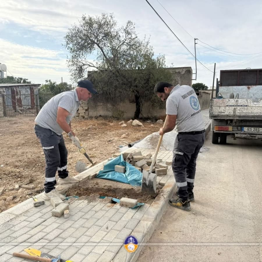 Köylerde altyapı yenileme çalışmalarımız tüm hızıyla devam ediyor.