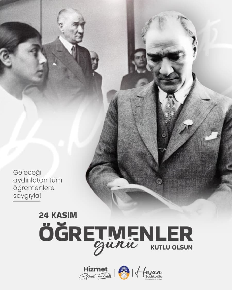 Bilginin ışığıyla geleceği parlatan tüm öğretmenlerimize sonsuz teşekkürler!