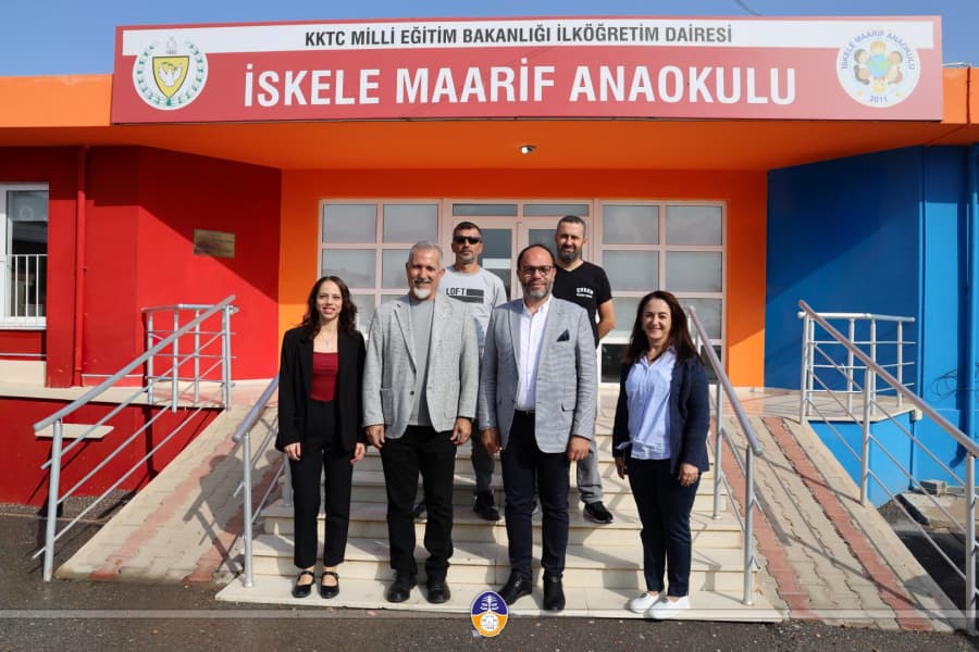 BAŞKAN SADIKOĞLU, İSKELE MAARİF ANAOKULU’NU ZİYARET ETTİ