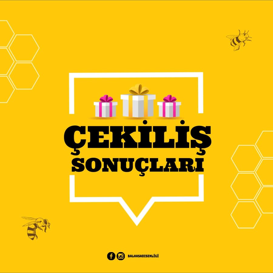 ÇEKİLİŞİMİZ SONUÇLAND