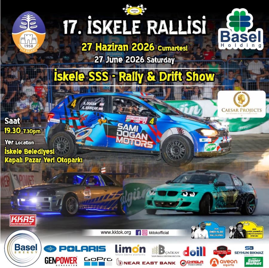 17. İSKELE RALLİSİ'NDE BİR İLK!