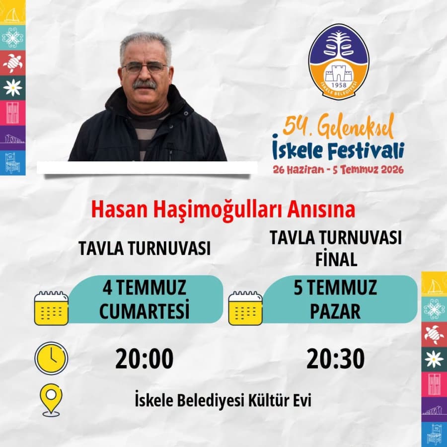 54. Geleneksel İskele Festivali kapsamında