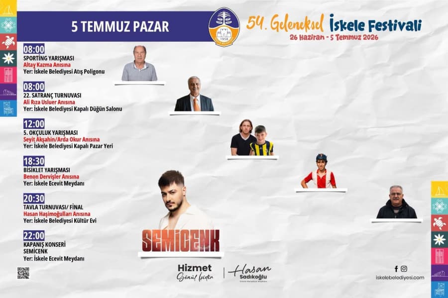 54. Geleneksel İskele Festivali'nde Final Günü!