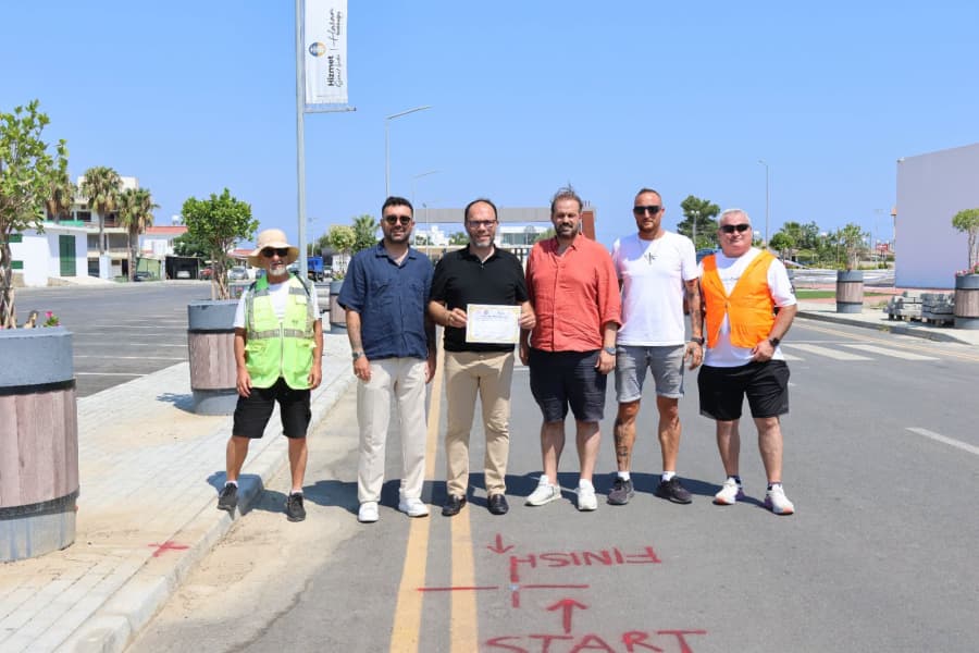 İSKELE, ULUSLARARASI YARI MARATON PARKURUNA KAVUŞTU