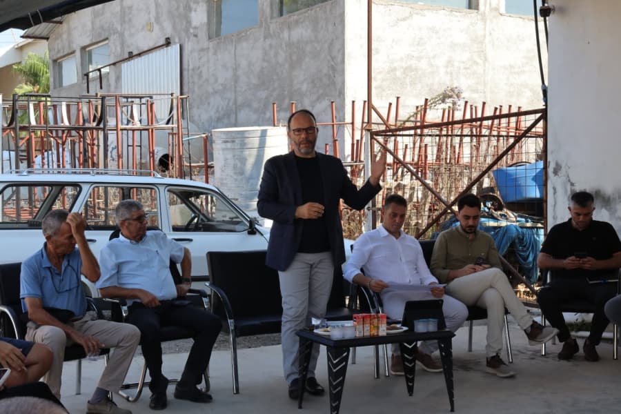 BAŞKAN SADIKOĞLU, SANAYİ SİTESİ’NDEYDİ