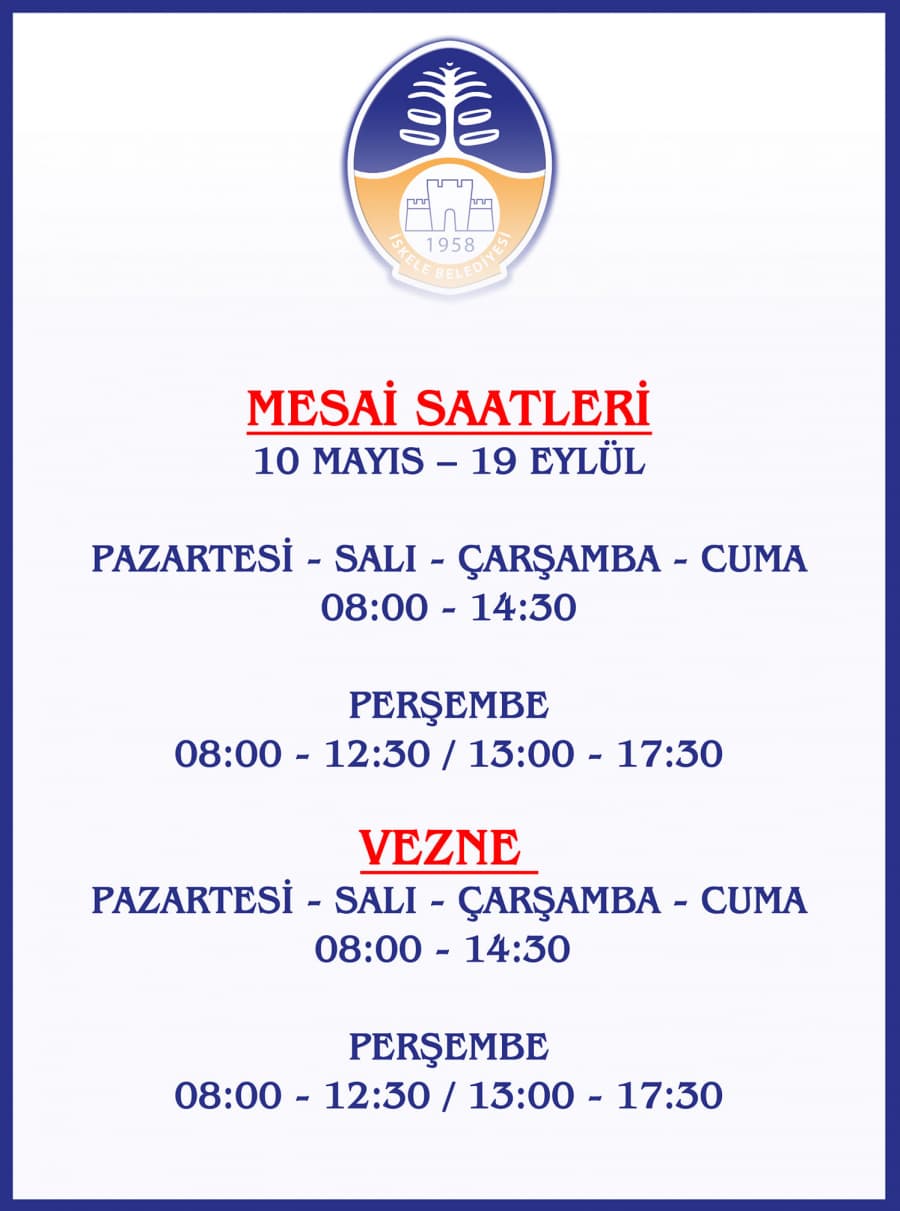 Yaz mesaisine geçtik? Yeni mesai saatlerimiz ⬇️⬇️⬇️