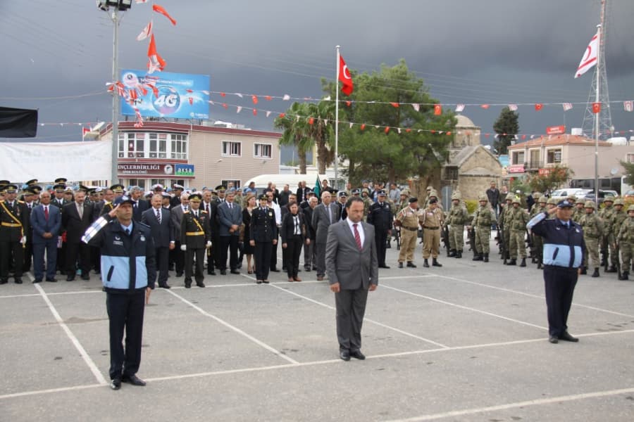 KUZEY KIBRIS TÜRK CUMHURİYETİ’MİZİN 31’İNCİ KURULUŞU İSKELE’DE DÜZENLENEN TÖRENLE KUTLANDI
