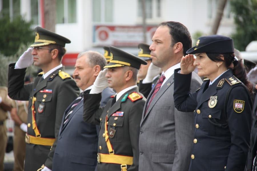 KUZEY KIBRIS TÜRK CUMHURİYETİ’MİZİN 31’İNCİ KURULUŞU İSKELE’DE DÜZENLENEN TÖRENLE KUTLANDI