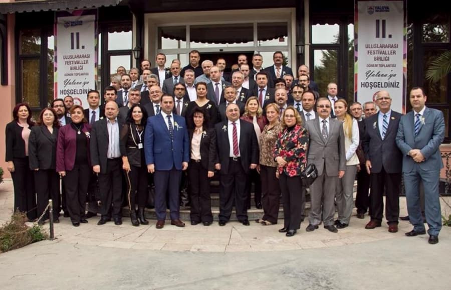 ULUSLARARASI FESTİVALLER BİRLİĞİ YALOVA'DA TOPLANDI